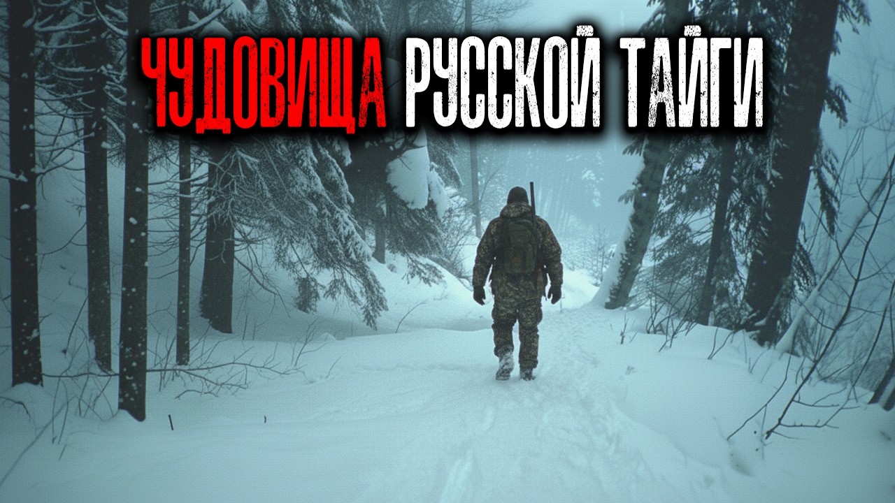 ЕГЕРЬ НАШЁЛ ЛОГОВО Существ: 3 Ужасных Истории из Русской Тайги