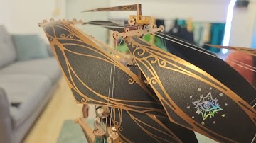 HowCat, Corsair, The Lords of The mysteries, wire installation around the whole ship