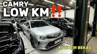 RARE FIND: LOW MILEAGE TOYOTA CAMRY‼️ ONLY AT AUTO ZIR BEKASI