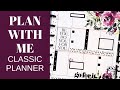 PLAN WITH ME | Classic Happy Planner | Flowers | May 4-10, 2020