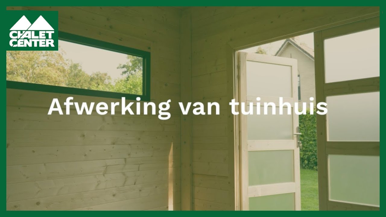 Tuinhuis afwerken : afwerklat, stormankers & ventilatie – in 4 stappen