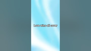 love wins all cover