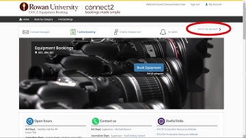 RU/CCCA - Equipment Bookings with Connect2 (Overview)