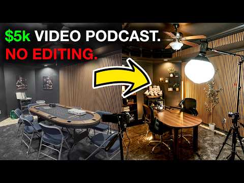 I Turned His Basement Into a Podcast Studio thumbnail