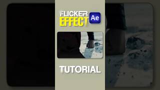 Create EPIC Flicker Effect in After Effects 🤯  #videoediting #aftereffects #aftereffectstutorial