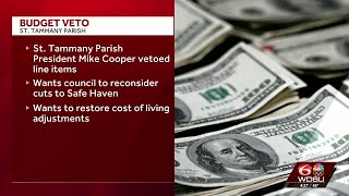 St. Tammany Parish President vetos portion of 2026 budget