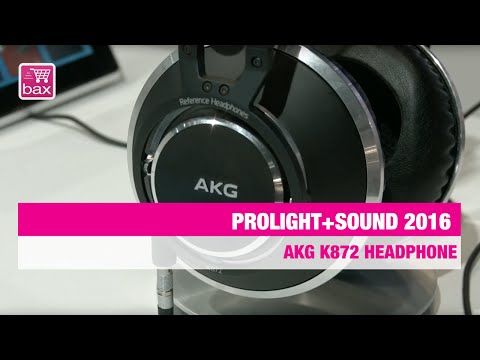 AKG K872 Headphone - Prolight+Sound 2016