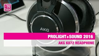 AKG K872 Headphone - Prolight+Sound 2016