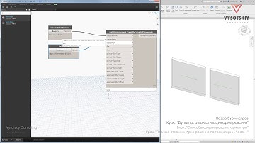 [Урок Dynamo Армирование] Прямые стержни. Армирование по траектории. Часть 1