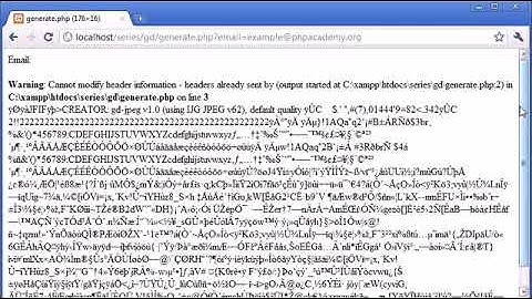 Beginner PHP Tutorial   159   Protecting Email with String to Image Part 3   YouTube 2017