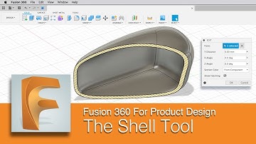 DART 158 F Fusion 360: The Shell Tool