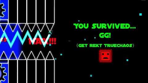 Geometry Dash Wave Challenge by TrueChaos