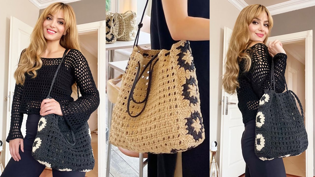 Соломенная сумка корейского производства всегда с вами