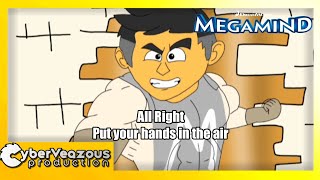 Metro Man: All right put your hands in the air | Megamind (Animation)