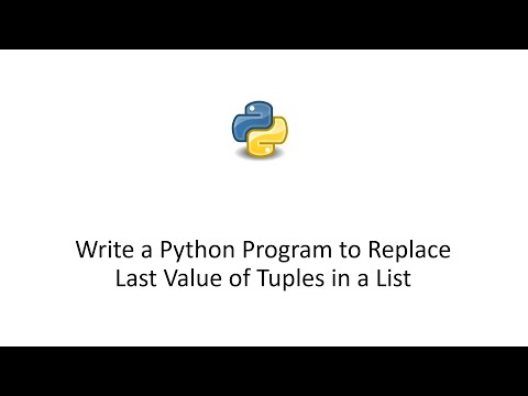 Write a Python Program to Replace Last Value of Tuples in a List