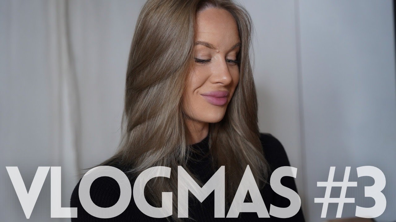VLOGMAS 2022 #3 | Természetes, sötétszőke hajfestés otthon?