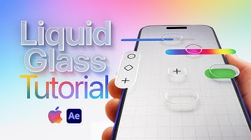 How To Create Apple Liquid Glass in After Effects (2025)