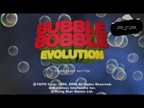 Bubble Bobble Evolution - GamePlay PSP - Part 01 - 1080p (PPSSPP Longplay) HD, 60fps