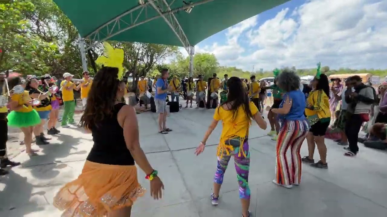 Miami Bloco live at Virginia Key Grassroots Festival 2022