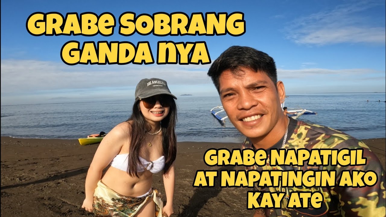 GRABE NAPATIGIL AKO AT NAPATINGIN KAY ATE SOBRANG GANDA NYA