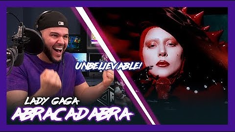 First Time Reaction Lady Gaga ABRACADABRA (NO DAMN WAY!) | Dereck Reacts