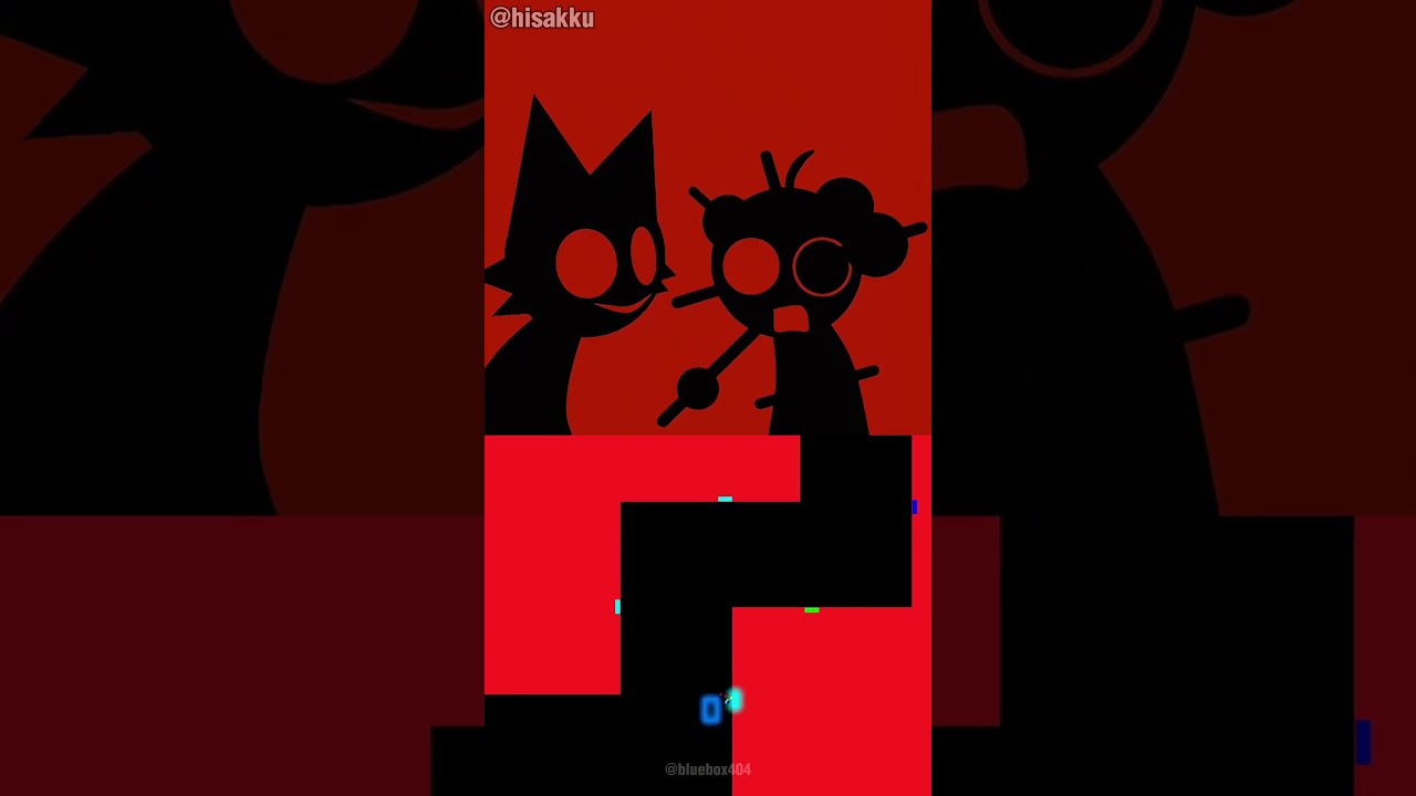 Everyone Is Dumb Incredibox Sprunki Wenda Animation Blue Bouncing Square