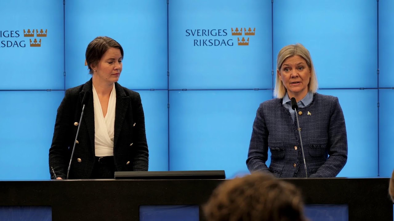 LIVE: Pressträff med Magdalena Andersson och Ida Karkiainen