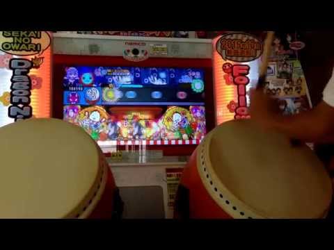太鼓の達人ムラサキ 幽玄ノ乱クリア(音色ふなっしー)