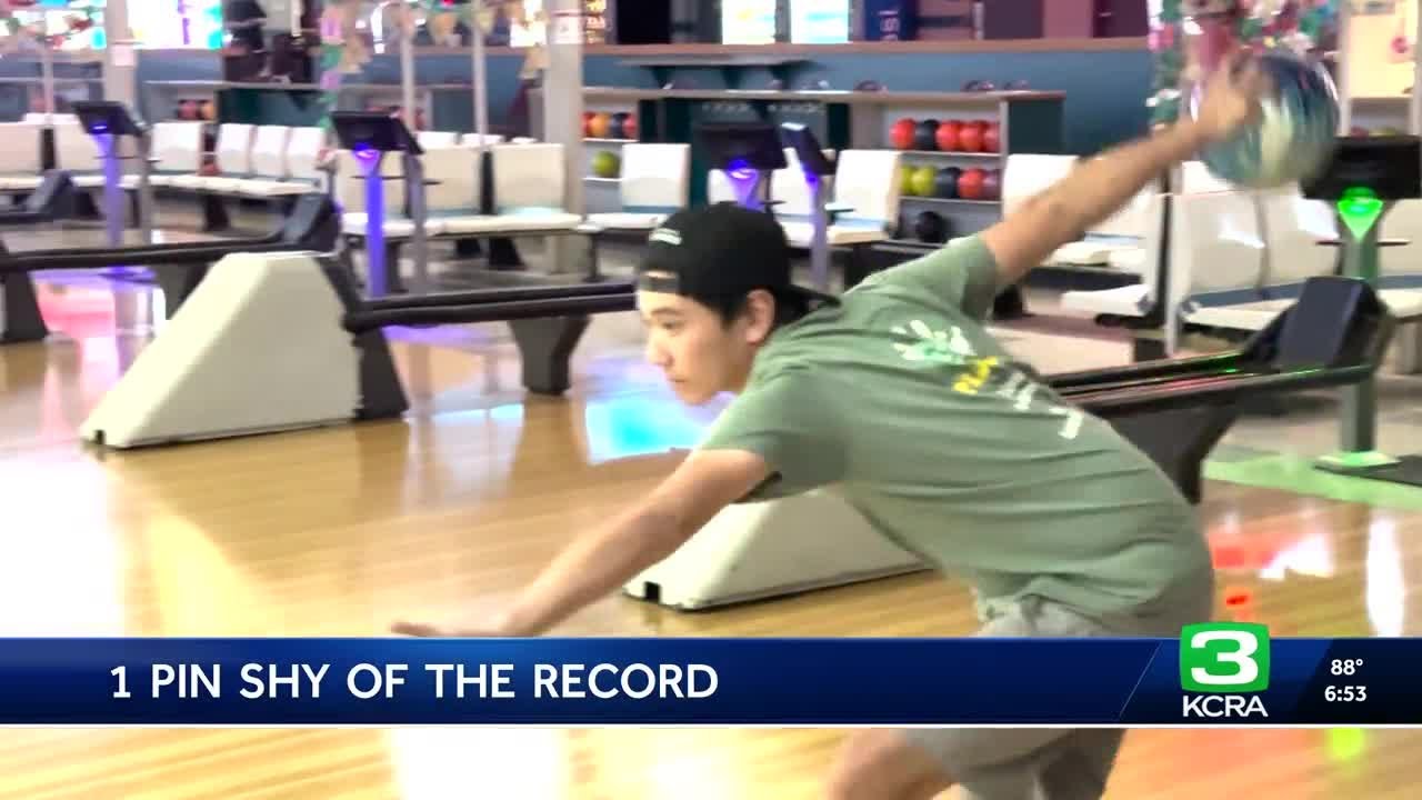 One pin shy: Sacramento bowler nearly breaks decades-old record