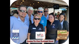 321 Lift Off is Podcast Is LIVE with Longboards Tiki Restaurant Florida Surf Museum