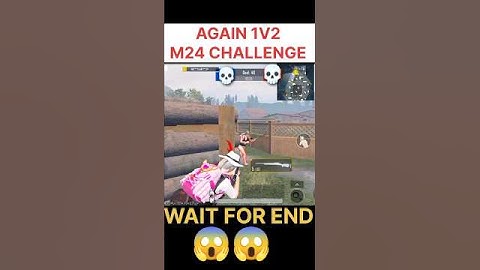 I Survived a BGMI 1V2 Room Challenge#bgmi #pubgmobile #m24challenge #trending #youtubeshorts #shorts