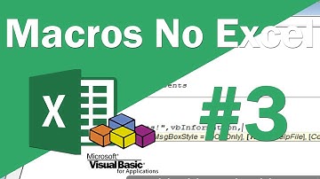 Excel Macros (VBA) - Aula 3 - Gravando Macros e interagindo macros. Limpando células.