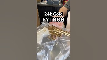 24k Gold Colt Python 🐍