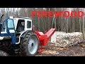 Superpilke firewood processor with Palax Motti bag system