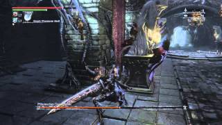 Bloodborne™ - Cheesing "Pthumerian Descendant" (Chalice Dungeon Boss)