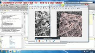 MATLAB REGISTERING AN AERIAL PHOTO TO AN ORTHOPHOTO