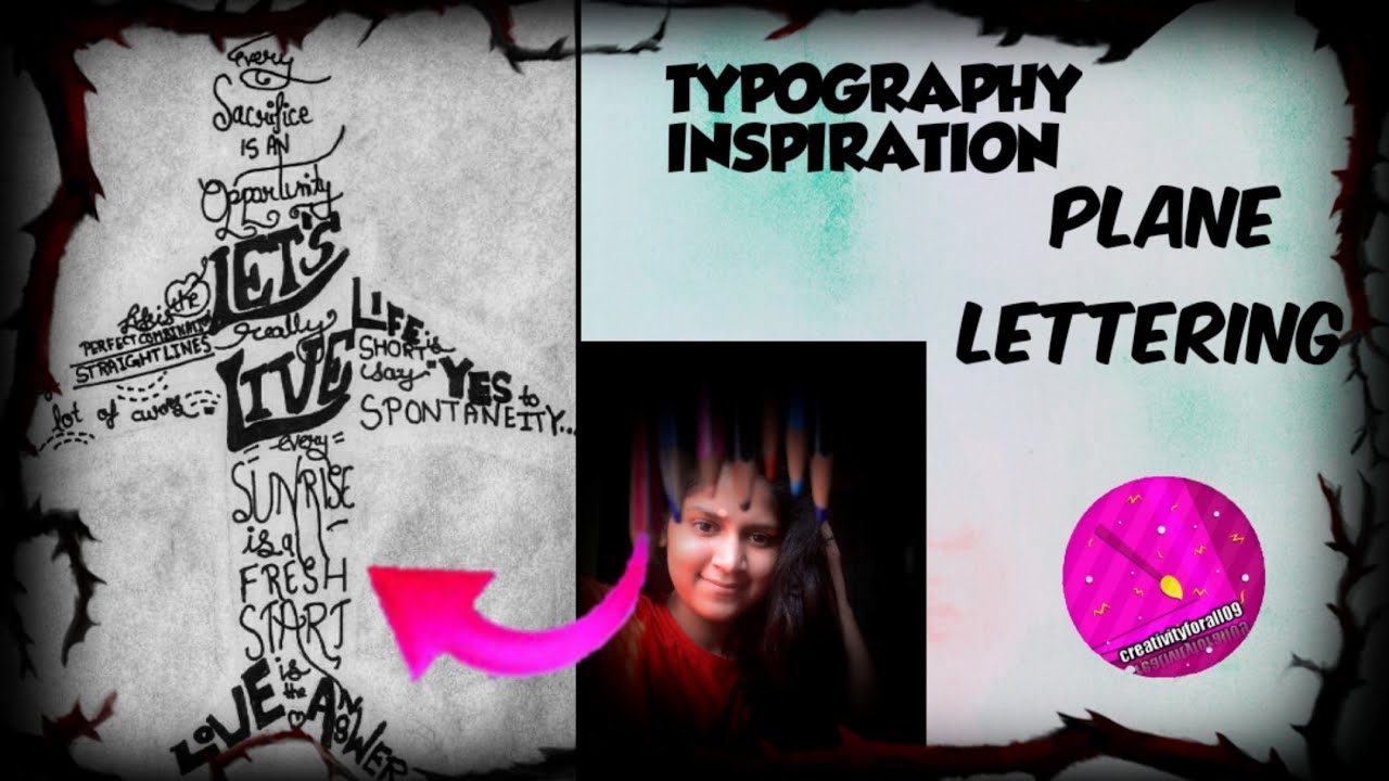 Using Plane In Lettering TYPOGRAPHY INSPIRATION PLANE LETTERING #nanucreativity - YouTube