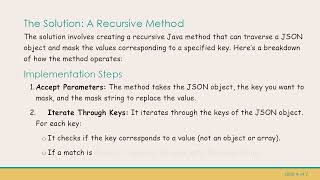How to Mask Sensitive Values in JSON with Java, Regardless of Structure