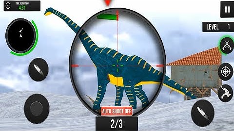 Wild Dinosaur Hunting Attack_Android ios Gameplay - iGames0803 Part 14