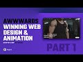 How To design Awwwards Winning Website with Animation | Figma Tutorial