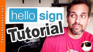 Hello Sign Review- send a fax over the internet for free by Videospot
