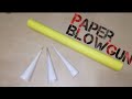 Paper blow gun  surya  crafts  diys