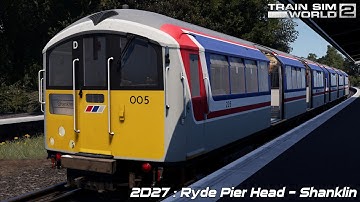 2D27 : Ryde Pier Head - Shanklin - Isle of Wight - Class 483 - Train Sim World 2