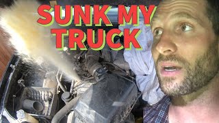 Sunk My Truck...Will It Run Again?  'Boat Ramp Fail' NNKH