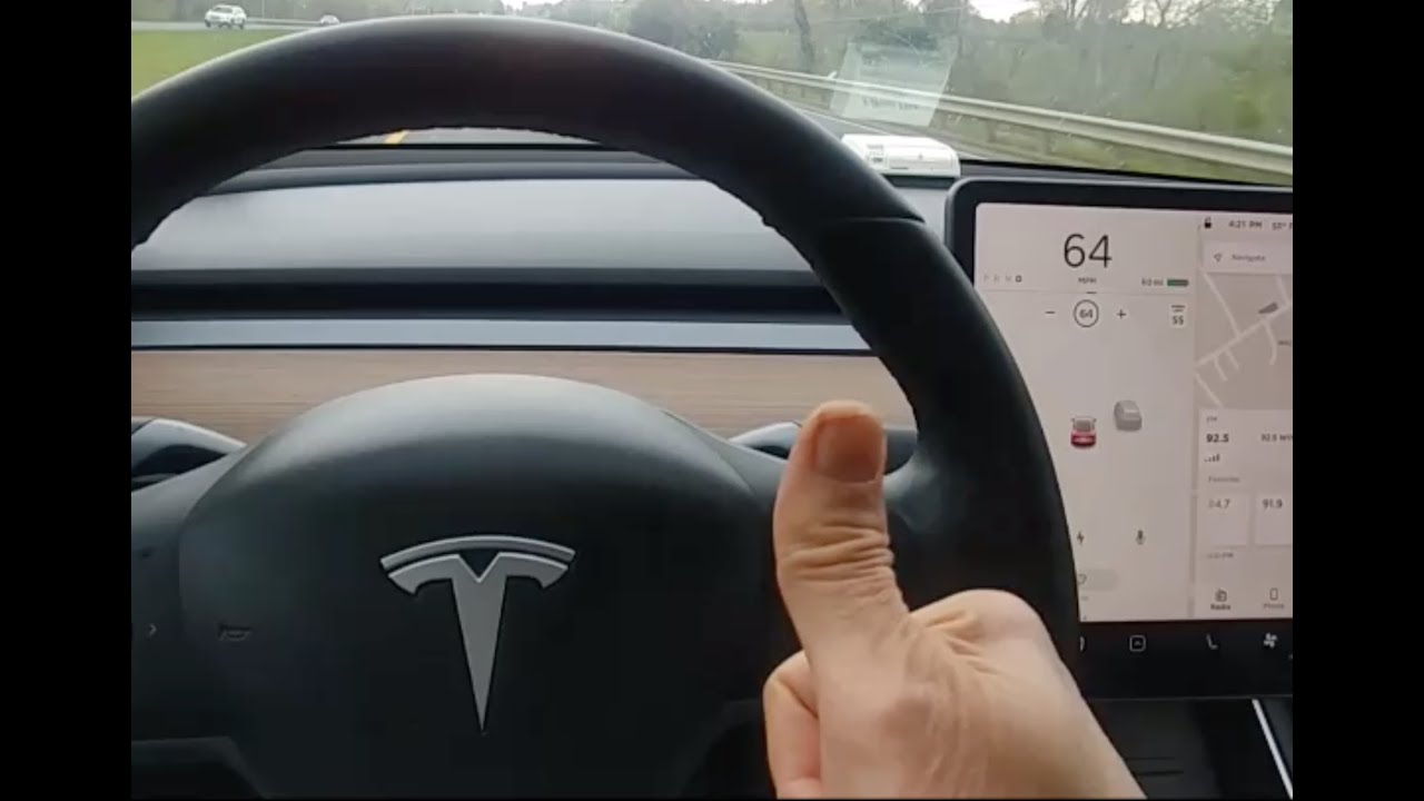 cruise control on tesla