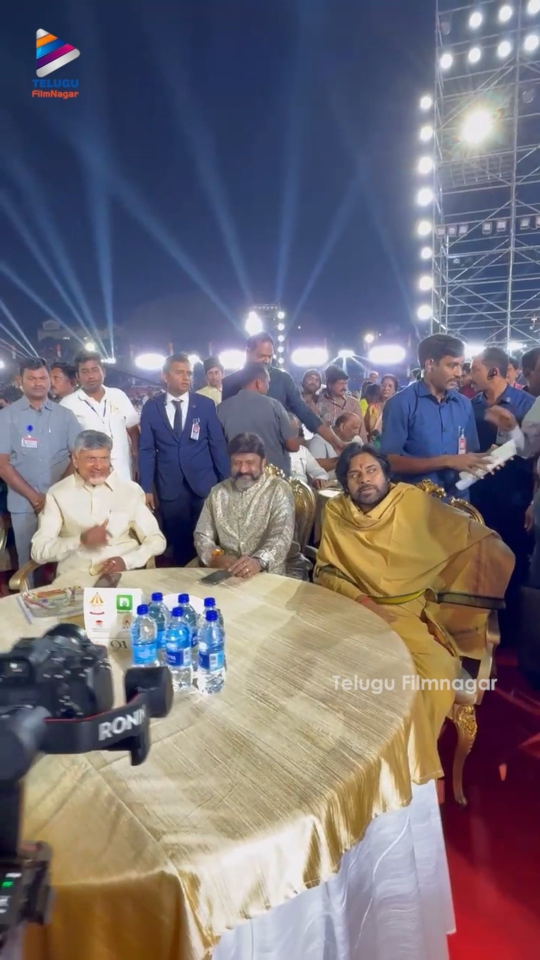 తమన్ మ్యూజికల్ ఈవెంట్ కి విచ్చేసిన CM #ChandrababuNaidu, డిప్యూటీ CM #PawanKalyan #Balakrishna | TFN