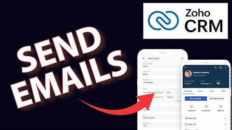 How to Send Emails from Zoho CRM 2025?
