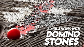 DOMINO Stones Simulation Fun with Cinema 4D 2024.2 by 3DBonfire 4,746 views 3 months ago 6 minutes