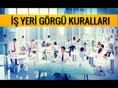 Video: Işyeri kuralları