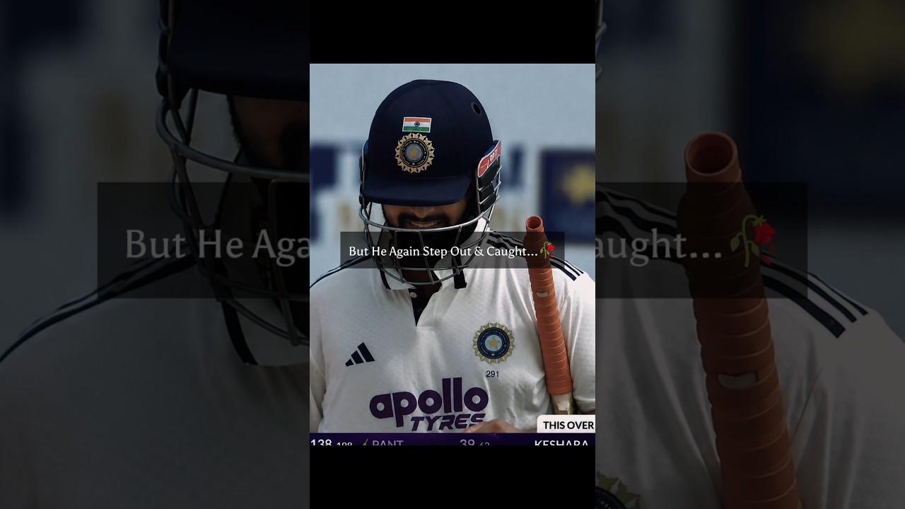 Pant Missed His Fifty...🥀